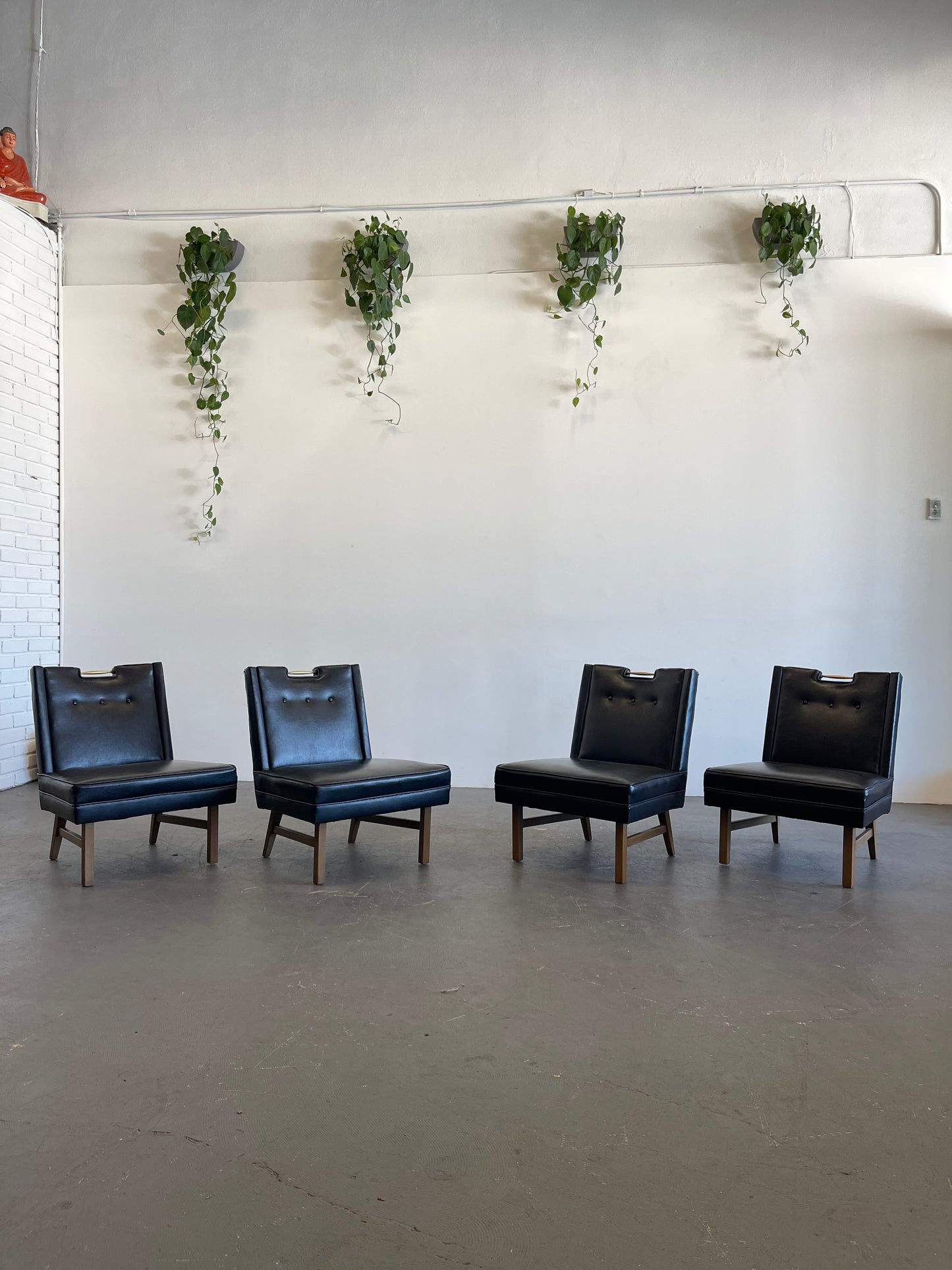 Merton Gershon For American of Martinsville Slipper Chairs