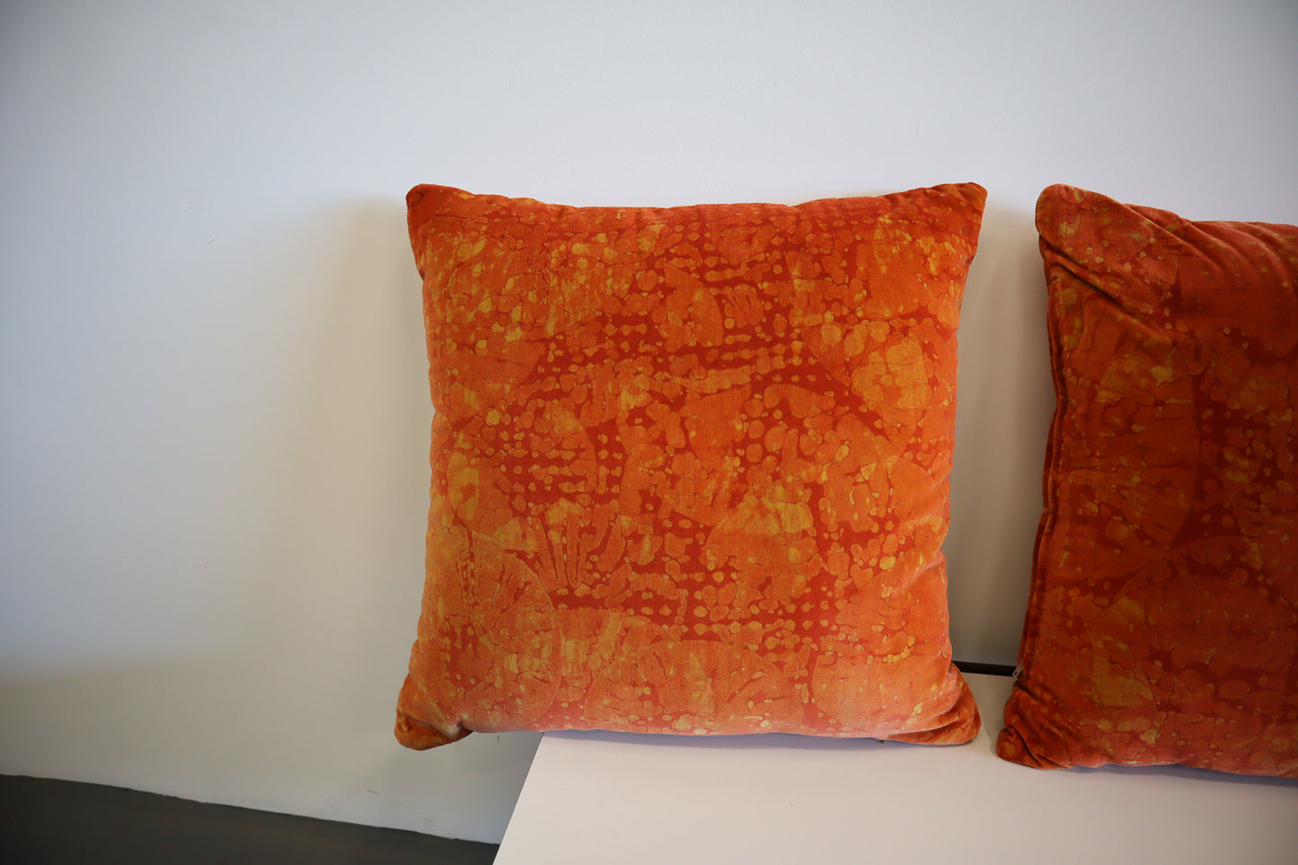 Jack Lenor Larsen "Water Lilies" Throw Pillow