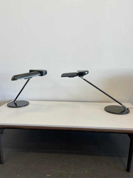 Italian Table Lamps by Bruno Gecchelin for Arteluce