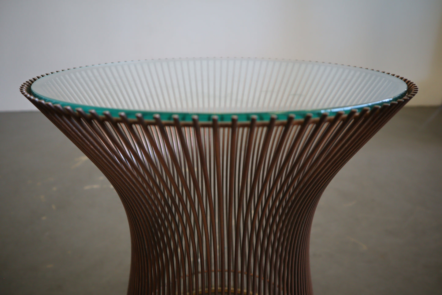 Platner Side Tables by Knoll Rare Copper