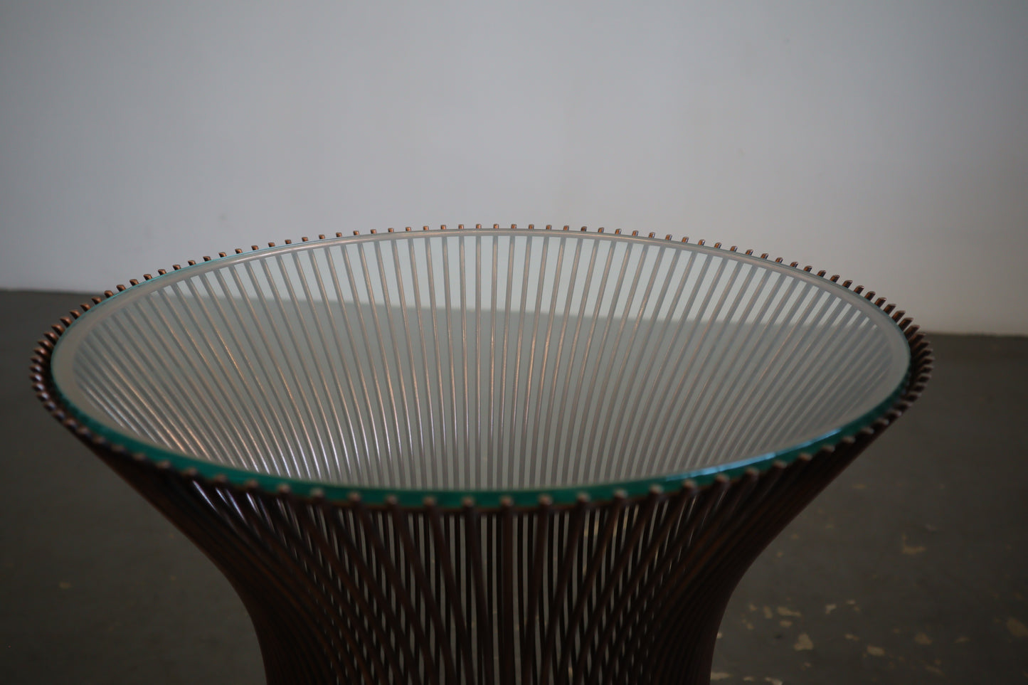 Platner Side Tables by Knoll Rare Copper