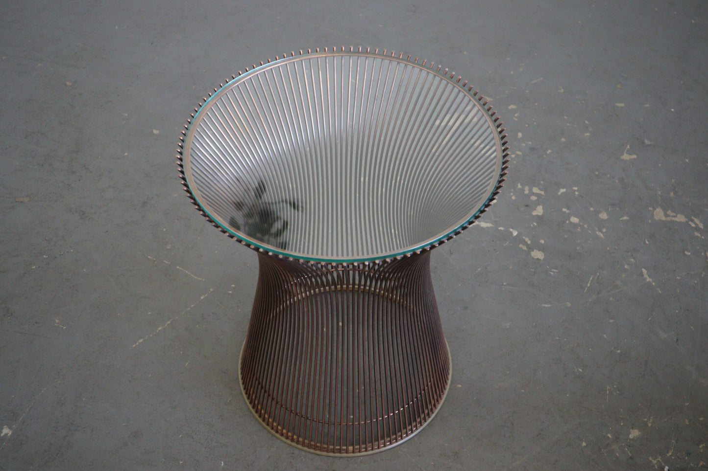 Platner Side Tables by Knoll Rare Copper