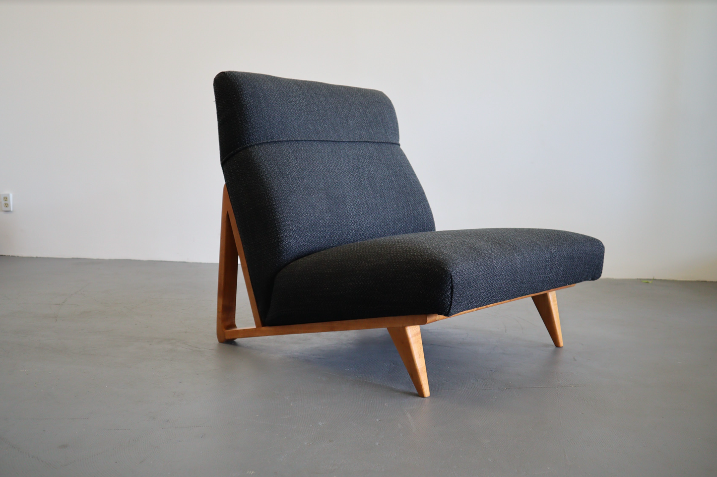 Mid Century American Slipper Lounge Chair