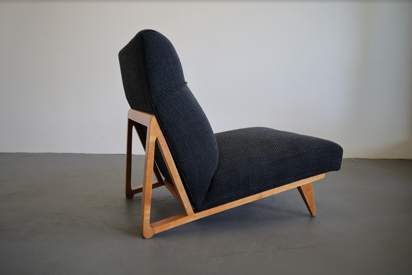 Mid Century American Slipper Lounge Chair