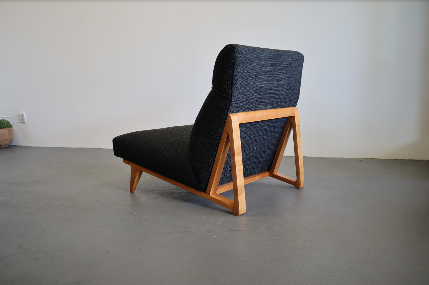 Mid Century American Slipper Lounge Chair