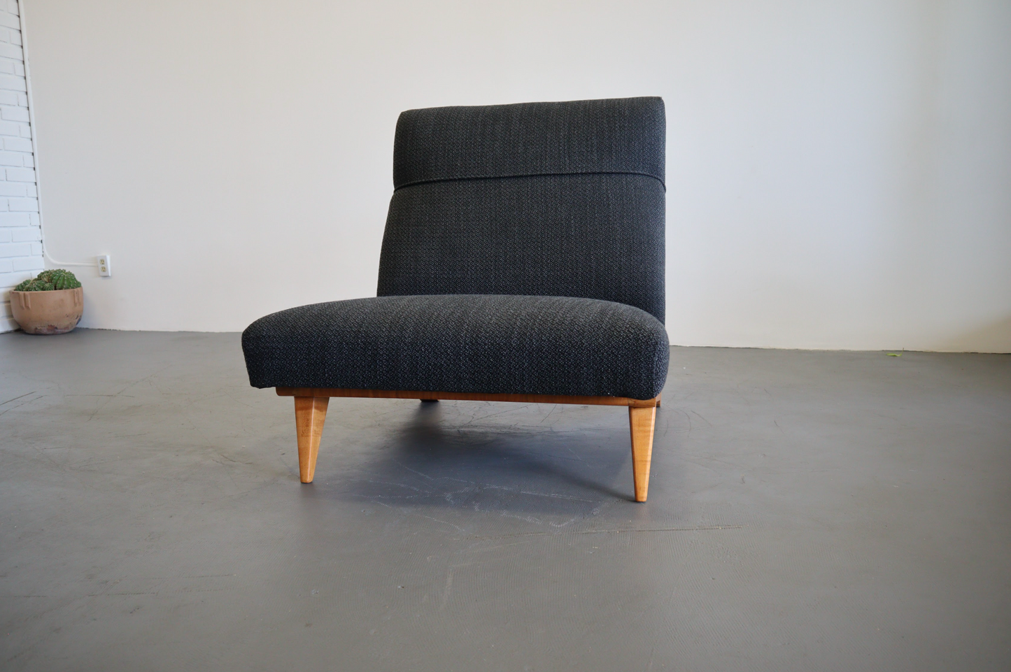 Mid Century American Slipper Lounge Chair